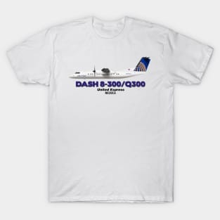 DeHavilland Canada Dash 8-300/Q300 - United Express T-Shirt